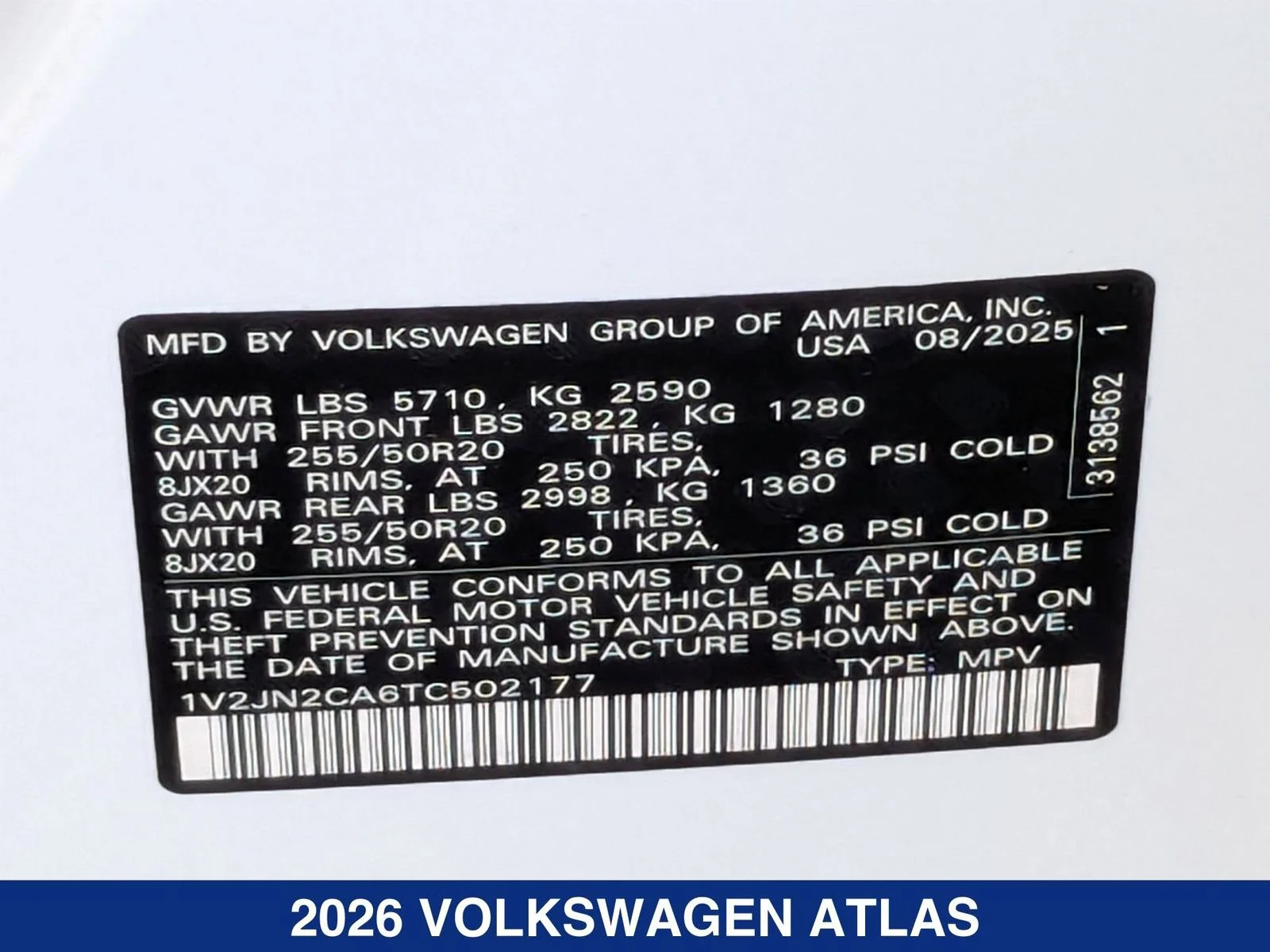 New 2026 Opal White Pearl Volkswagen 2.0T SE w/ Technology image 21