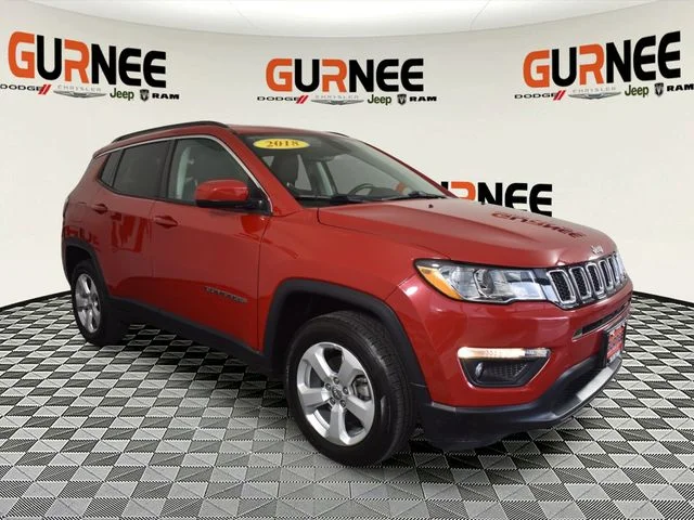 Used 2018 Red Jeep Latitude image 11
