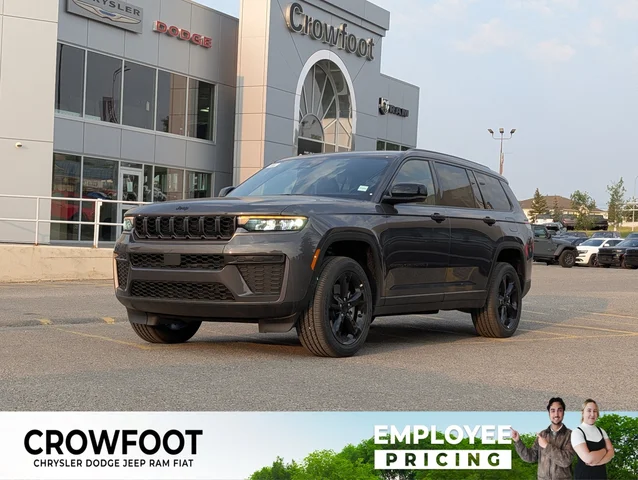 2026 Jeep Grand Cherokee L Altitude - - 4x4 - 2.0L Turbo - Altitude Appearance Pkg - 20 Gloss Black Wheels & More!
