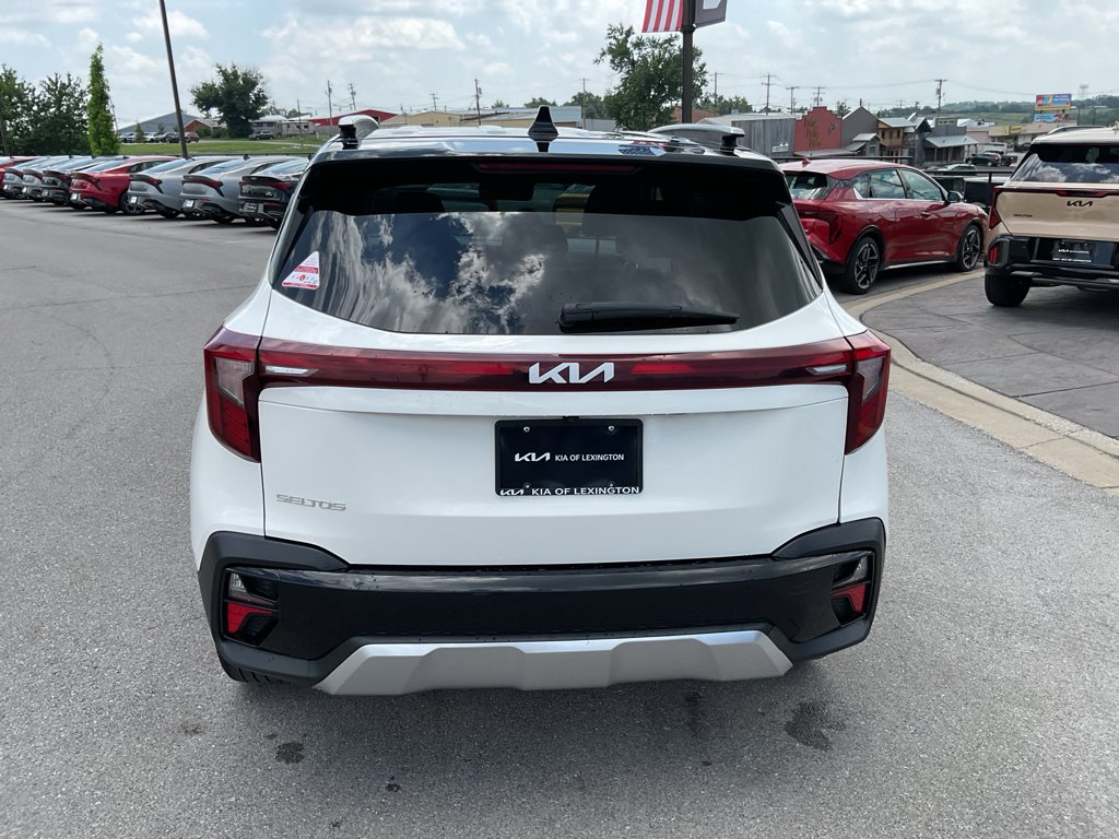 Certified Used 2024 Clear White/Black Roof Kia S image 9