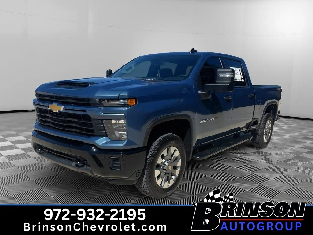 New 2026 Lakeshore Blue Metallic Chevrolet Custom image 1
