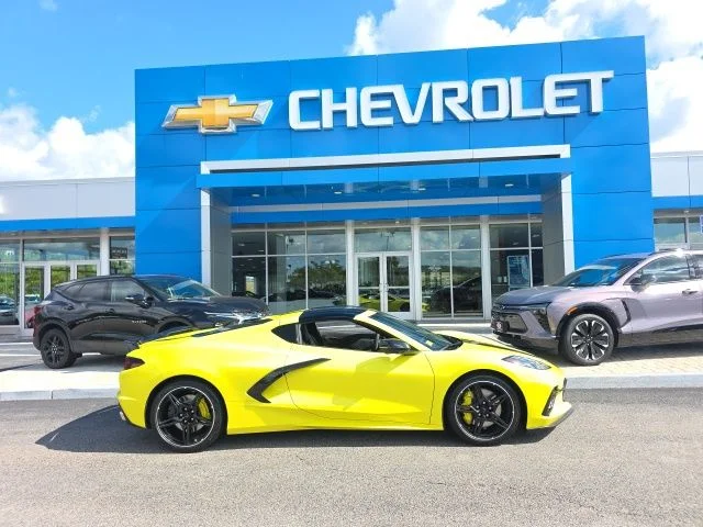 Used 2023 Yellow Chevrolet Stingray image 2