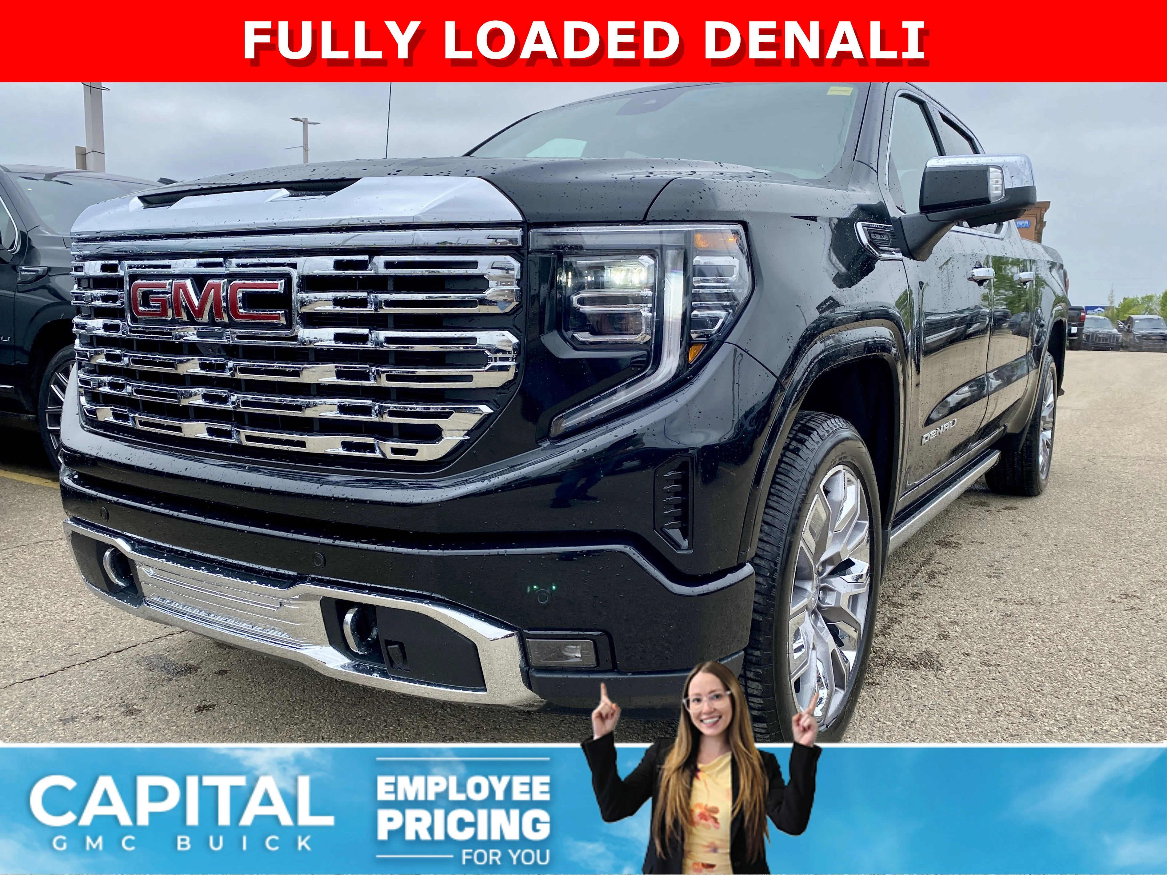 New 2026 ONYX BLACK GMC Denali image 1
