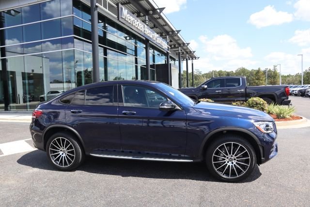 Certified Used 2023 Lunar Blue Metallic Mercedes-Benz GLC 300 Coupe image 2