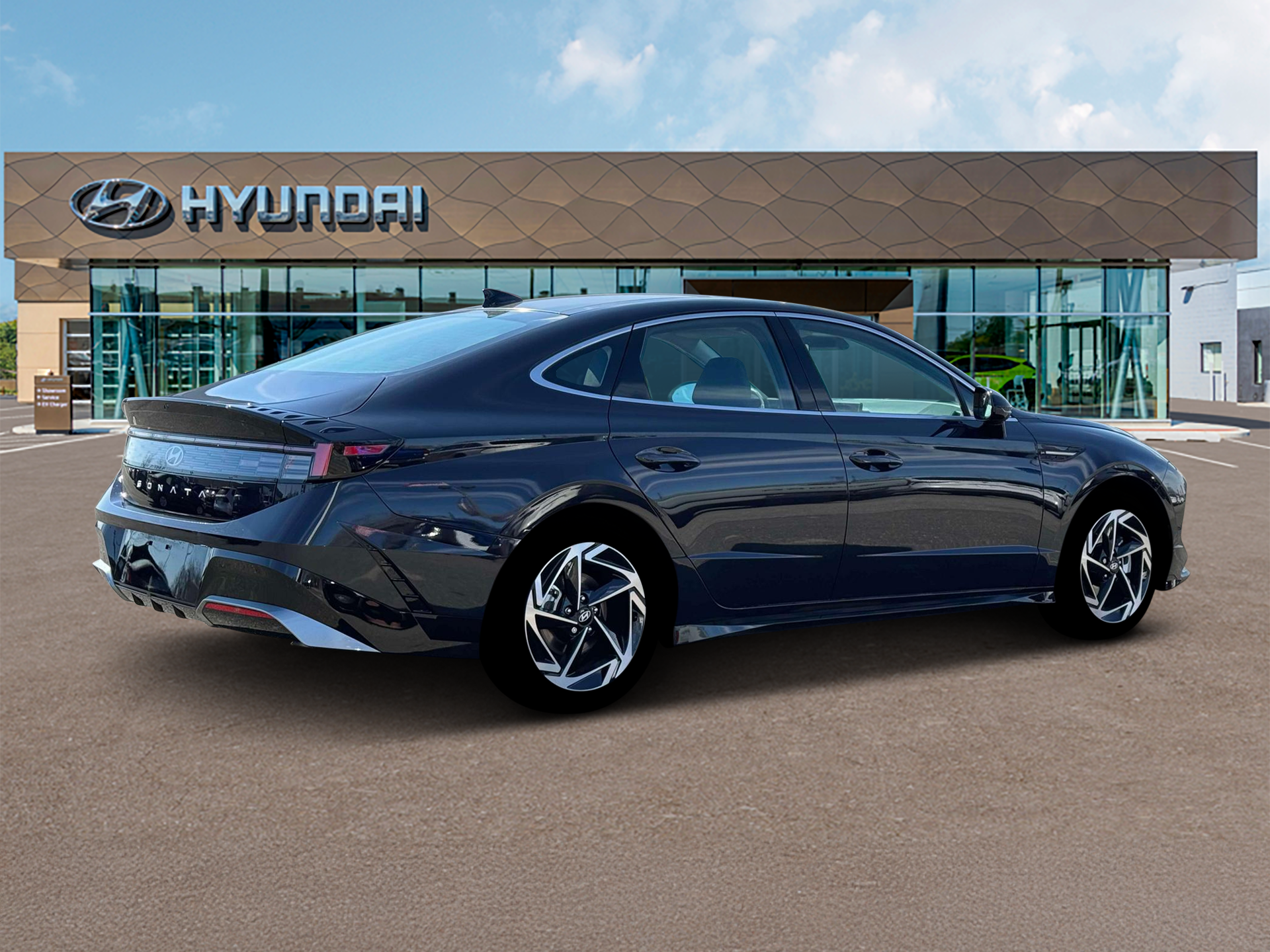 New 2025 Blue Hyundai SEL Convenience image 8