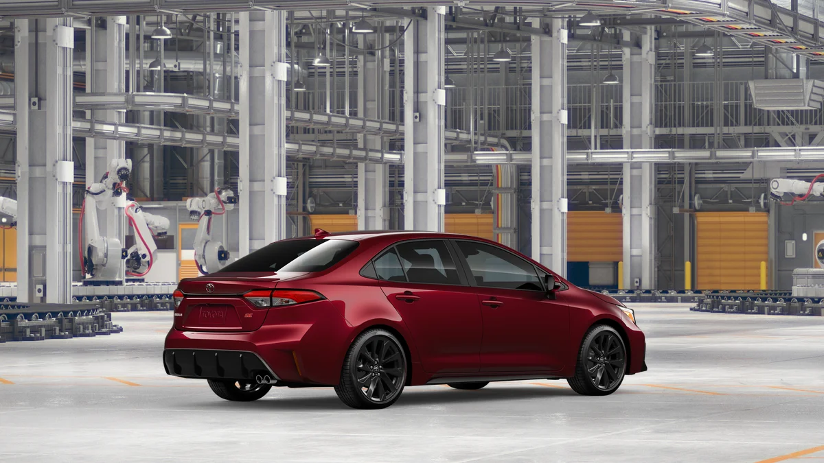New 2026 Ruby Flare Pearl Toyota SE image 10