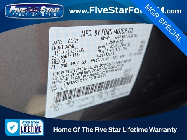 New 2026 Carbonized Gray Metallic Ford Active image 19