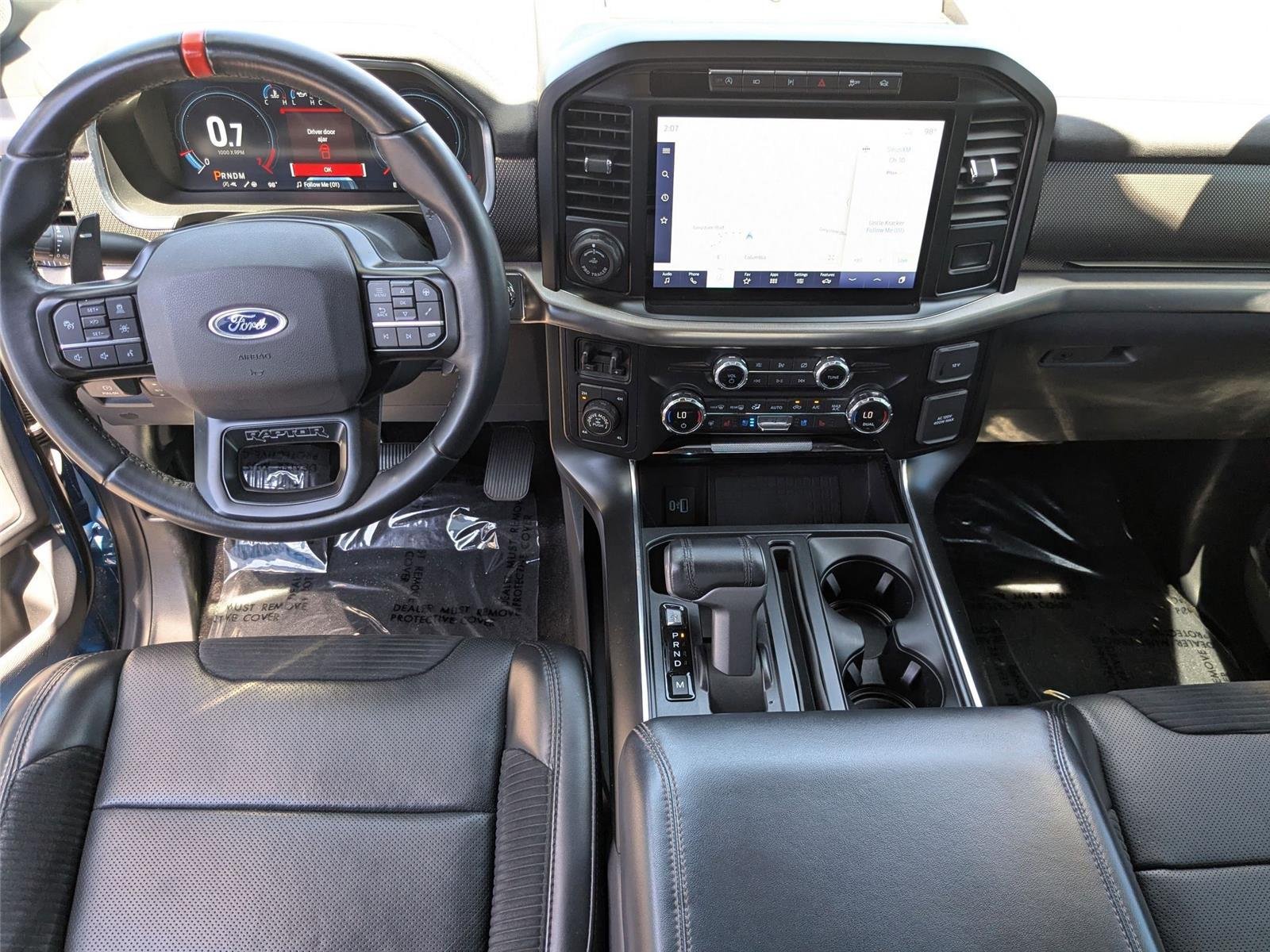 Used 2021 Velocity Blue Metallic Ford Raptor image 27