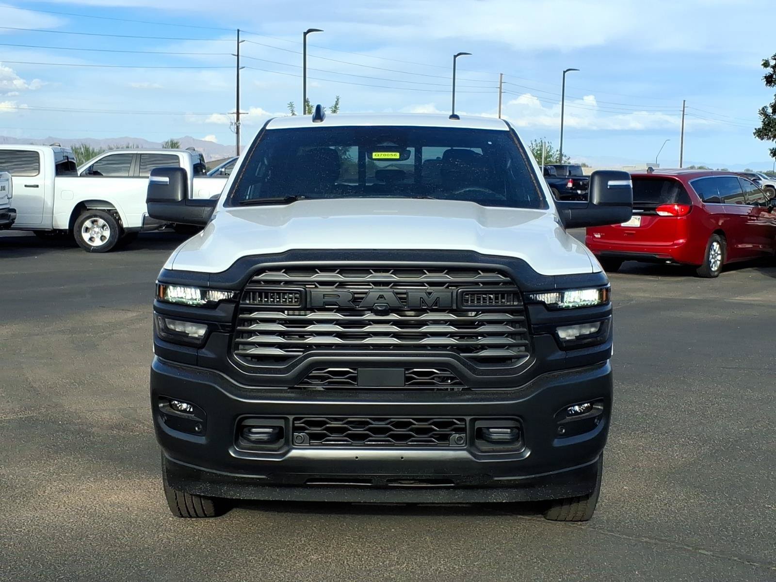 New 2027 Bright White Clear-Coat Exterior Paint RAM Tradesman image 2