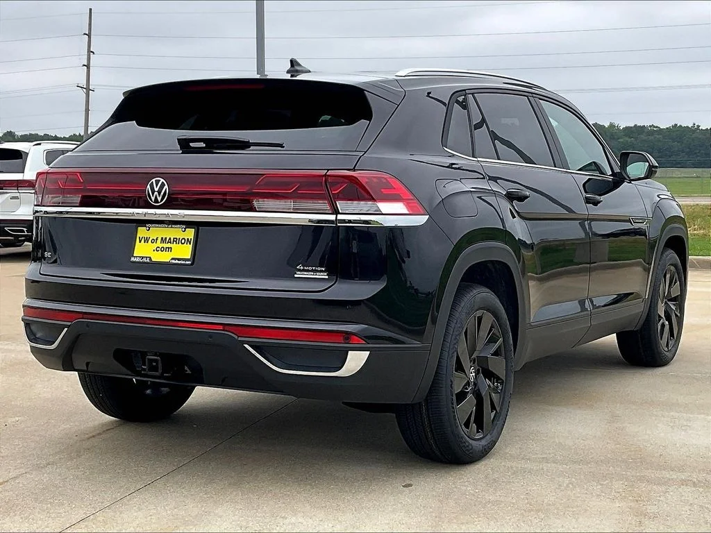 New 2026 Black Volkswagen SE w/Technology image 2