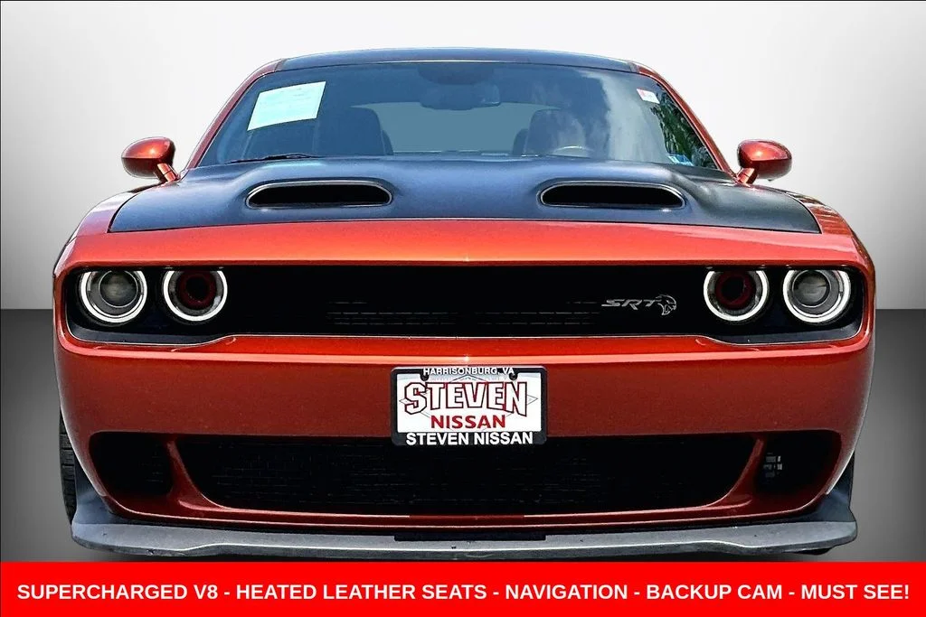 Used 2021 Orange Dodge SRT Hellcat Redeye image 2