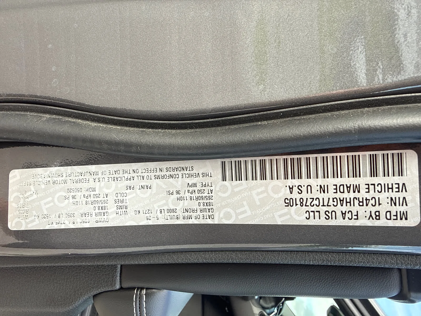 New 2026 Baltic Gray Metallic Clearcoat Jeep Laredo X image 32