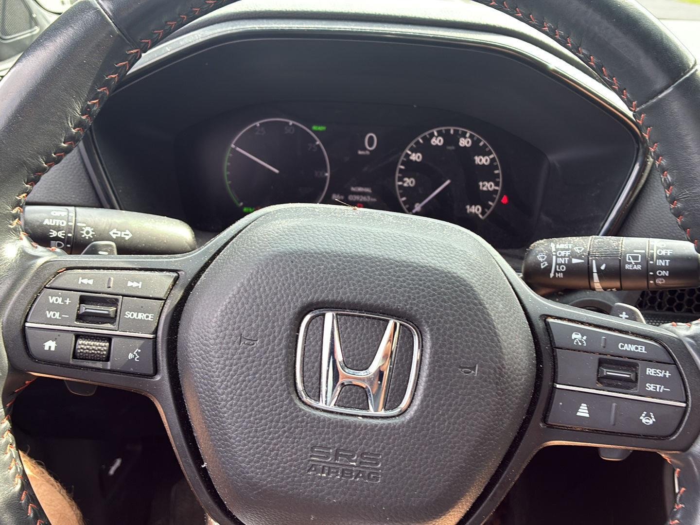 Used 2024 Platinum White Pearl Honda Sport image 9