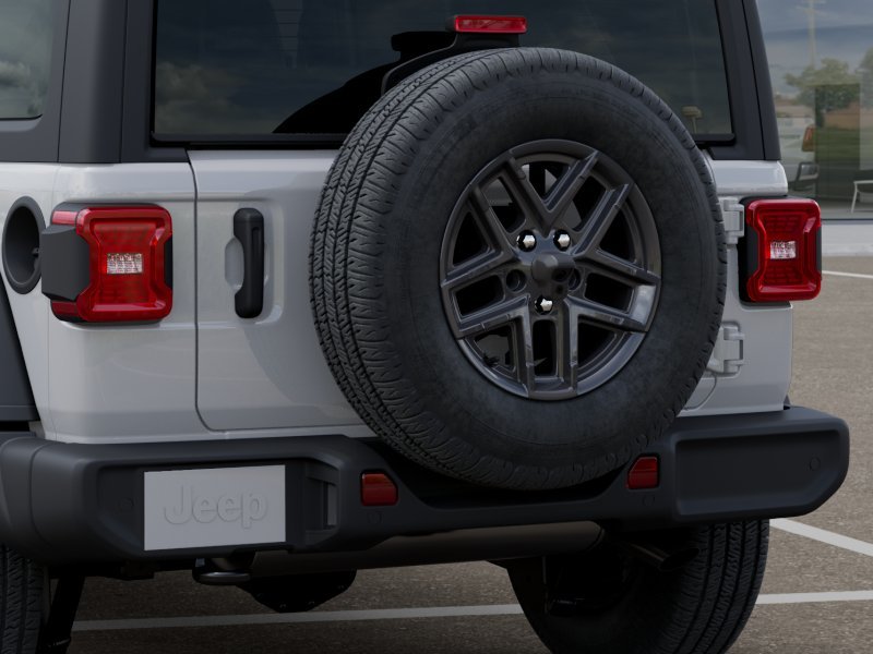 New 2026 Bright White Clear-Coat Exterior Paint Jeep Sport S image 13
