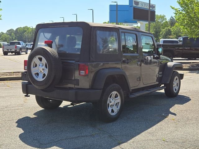 Used 2017 Gray Jeep Unlimited Sport image 8