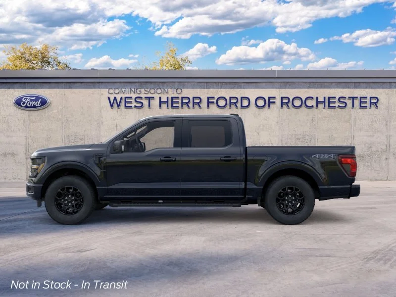 New 2026 Agate Black Metallic Ford XLT image 4