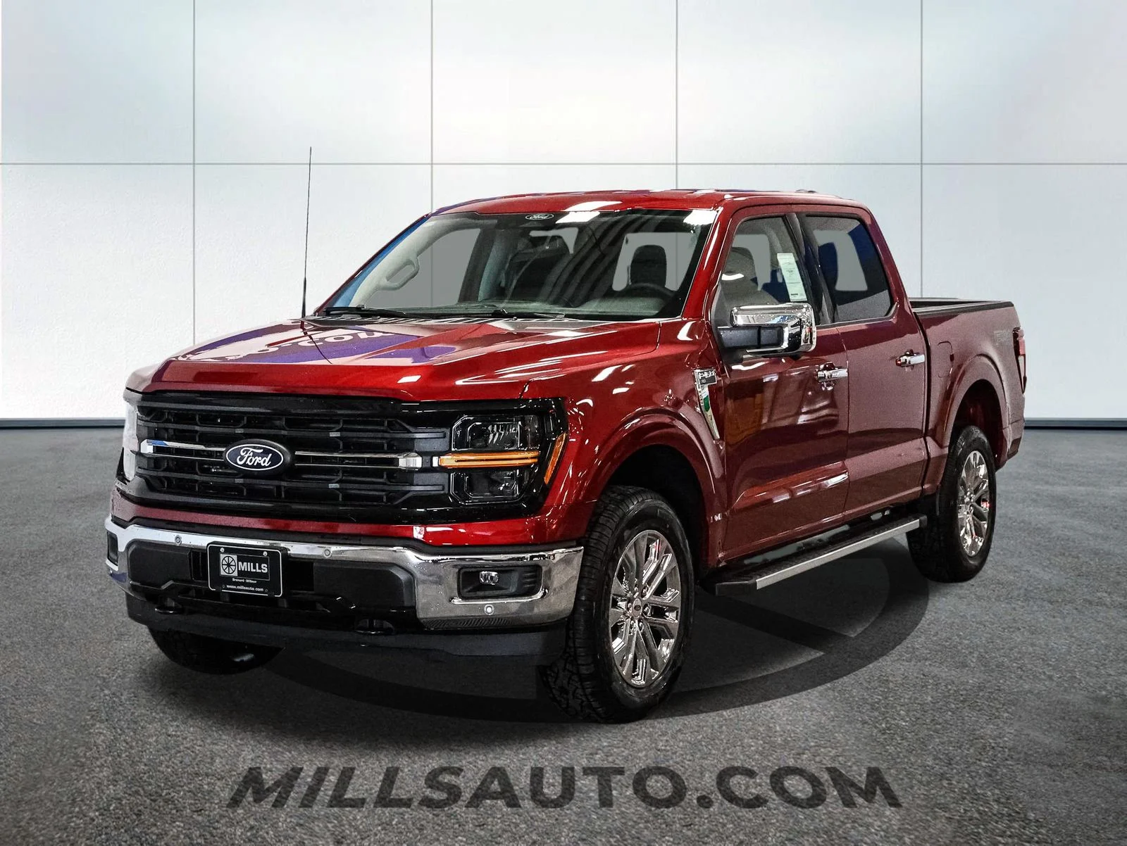 New 2026 Ruby Red Metallic Tinted Clearcoat Ford XLT image 2