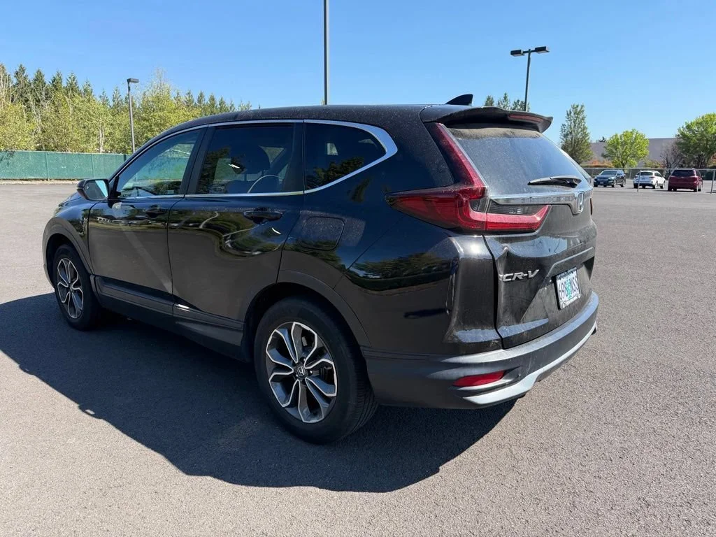 Certified Used 2021 Crystal Black Pearl Honda AWD EX image 30
