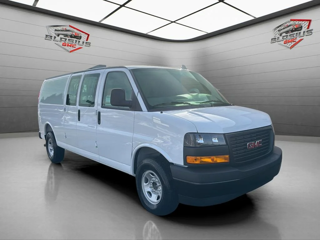 New 2026 Summit White GMC Work Van image 7