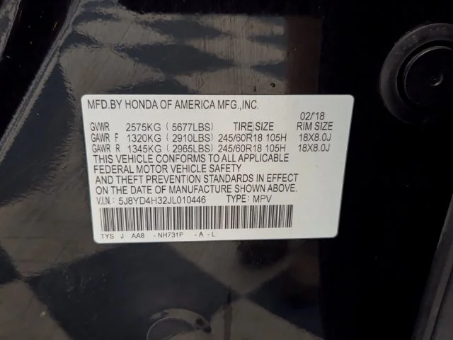 Used 2018 Black Acura 3.5L image 21