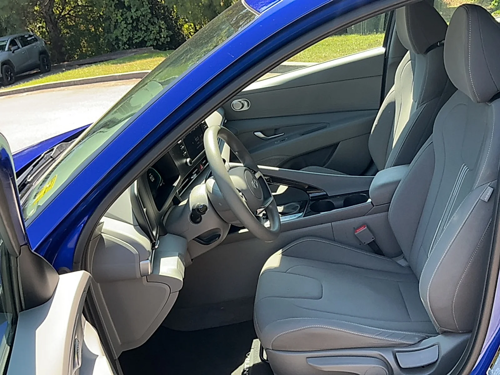 Used 2025 Intense Blue Hyundai Blue image 12