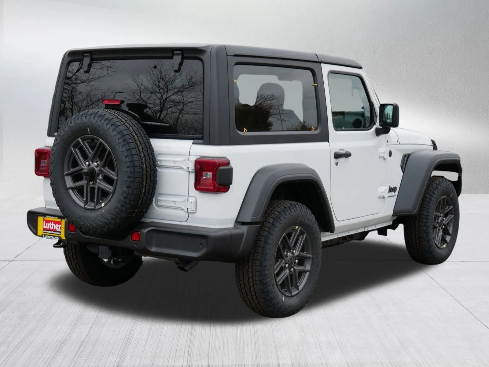 New 2026 Bright White Clear-Coat Exterior Paint Jeep Sport S image 7
