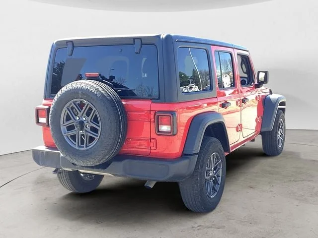 Certified Used 2025 Firecracker Red Clearcoat Jeep Sport S image 5