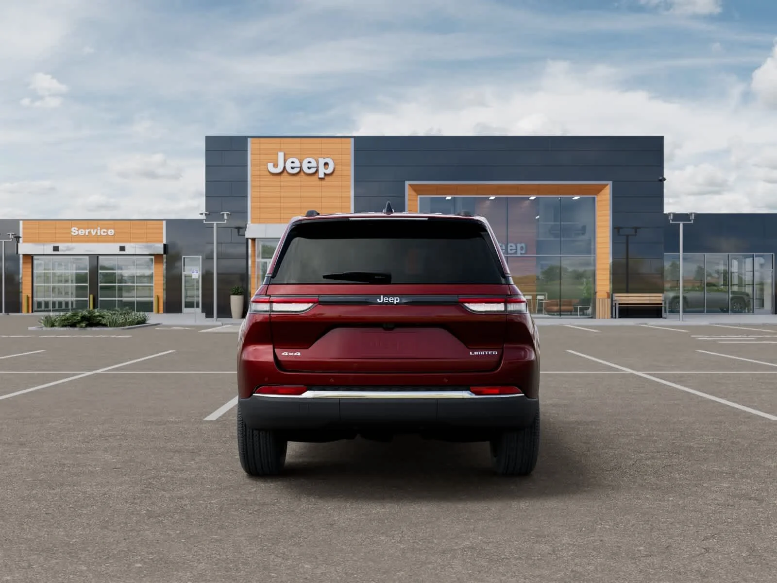 New 2026 Velvet Red Pearlcoat Jeep Limited image 7