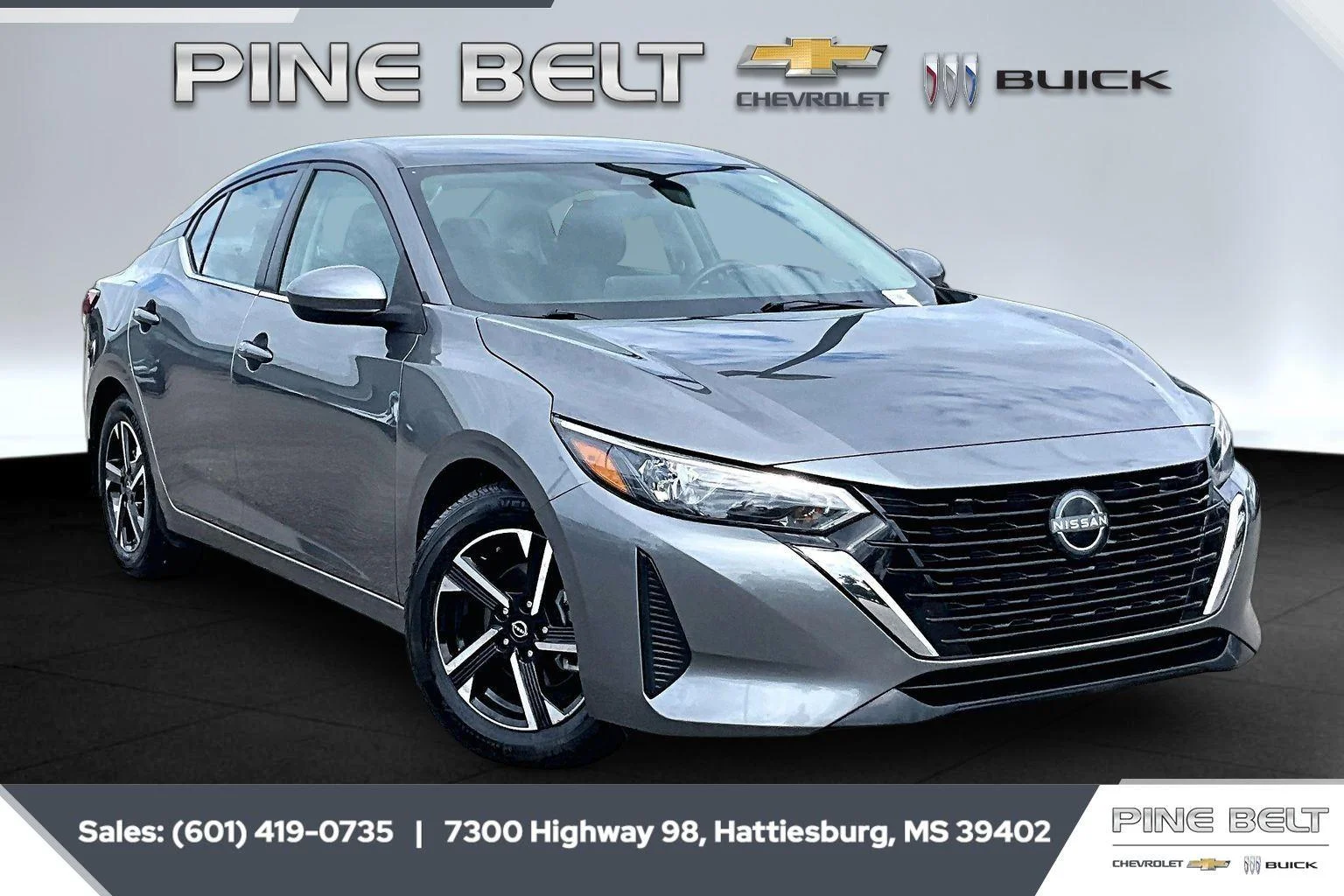 Used 2024 Gun Metallic Nissan SV image 1