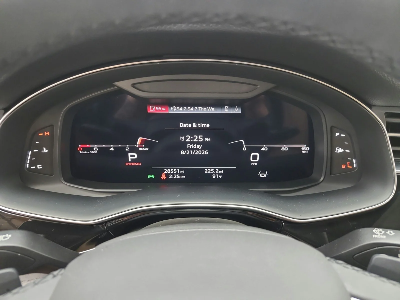 Used 2023 Glacier White Metallic Audi Premium image 9