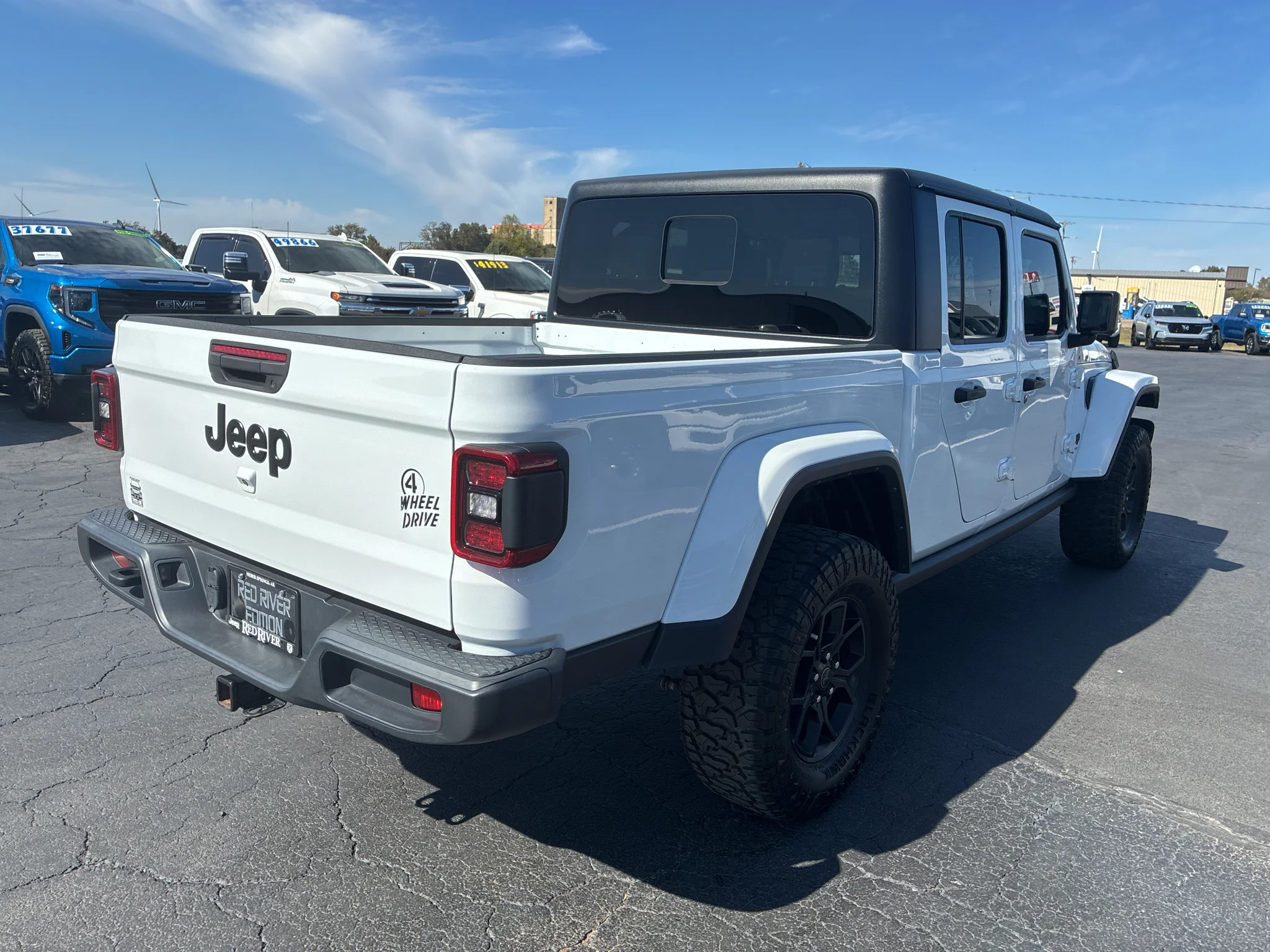 Used 2024 Bright White Clearcoat Jeep Willys image 5