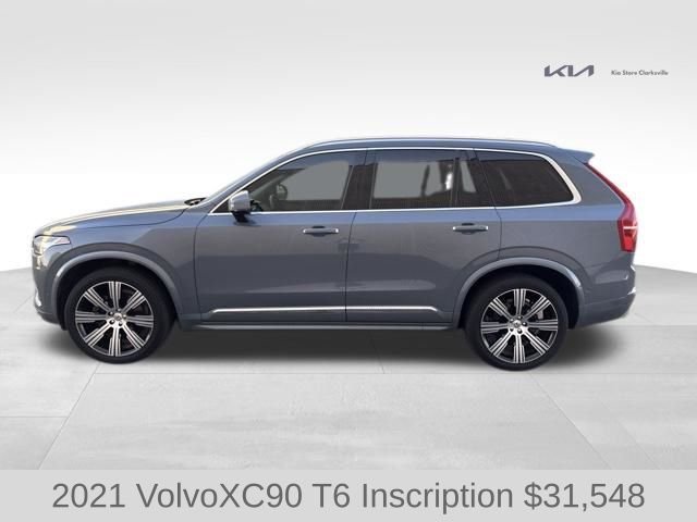 Used 2021 Gray Metallic Volvo T6 Inscription image 5