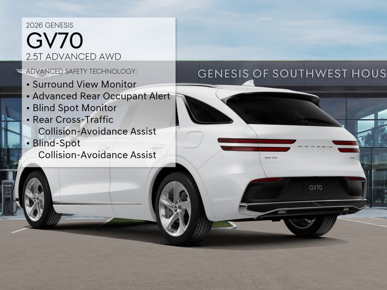 New 2026 Alta White Genesis 2.5T ADVANCED image 7