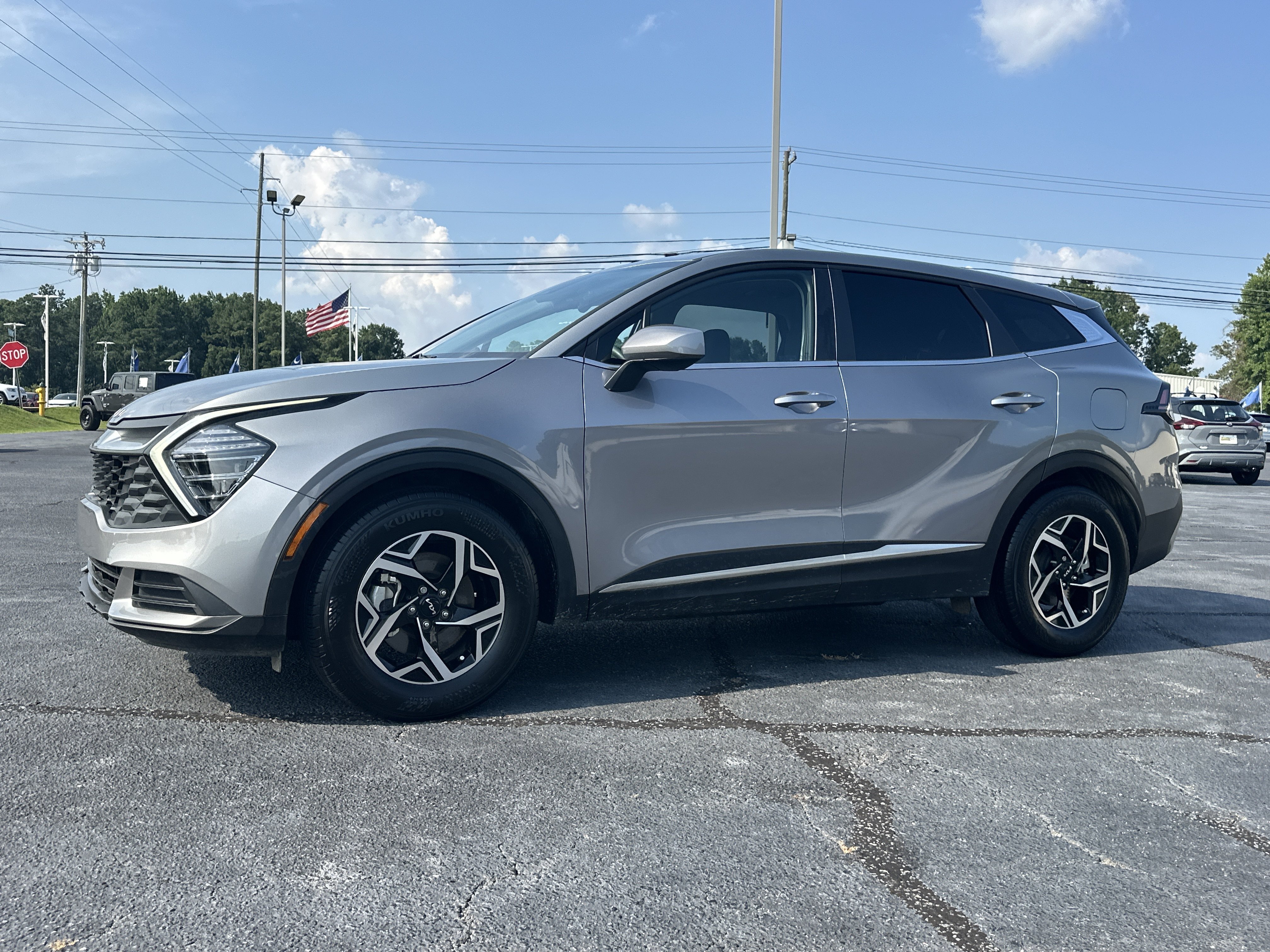 Used 2025 Steel Gray Kia LX image 4