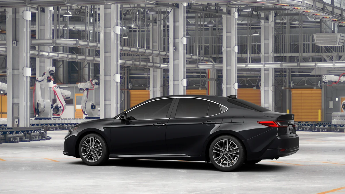 New 2026 Midnight Black Metallic Toyota XLE image 5