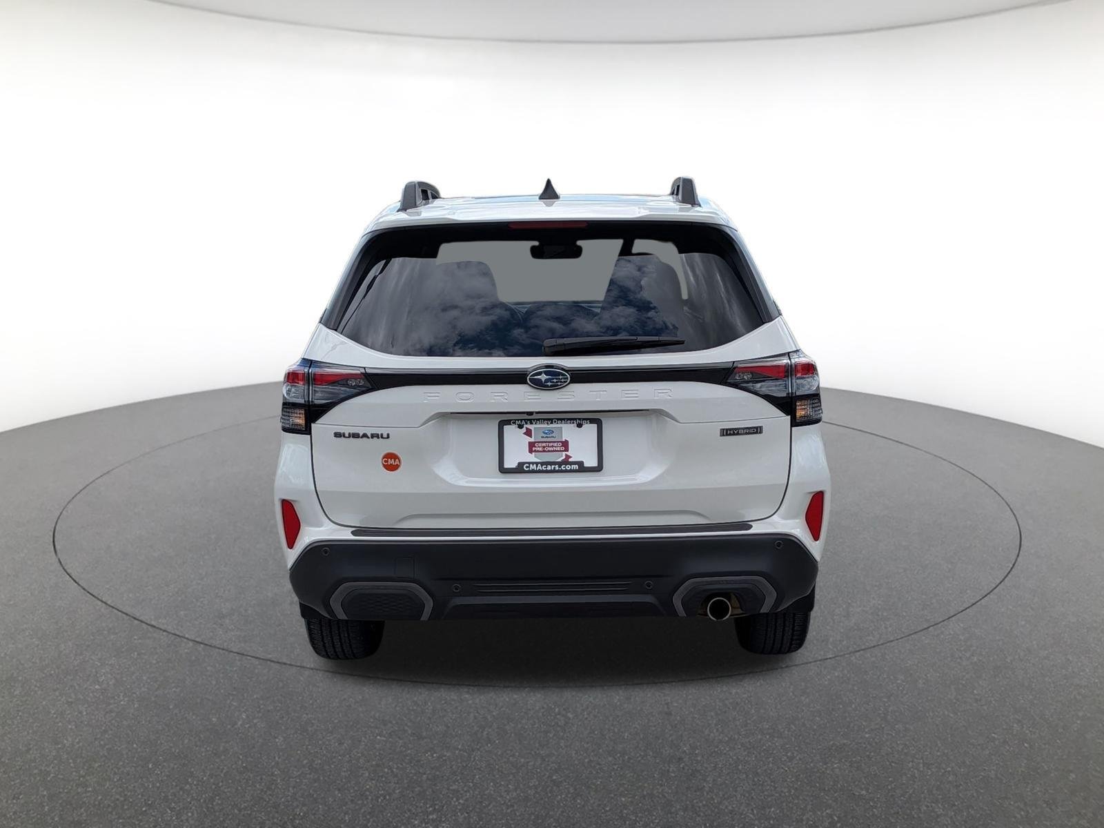 Used 2025 Crystal White Pearl Subaru Limited Hybrid image 6