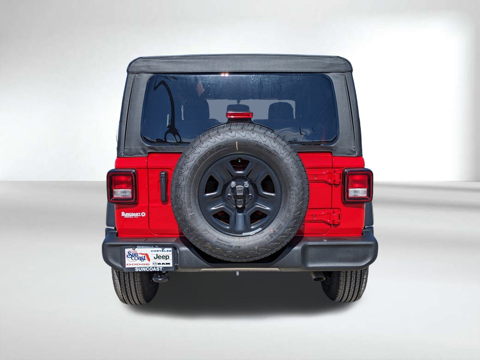 New 2026 Firecracker Red Clear-Coat Exterior Paint Jeep Sport image 5