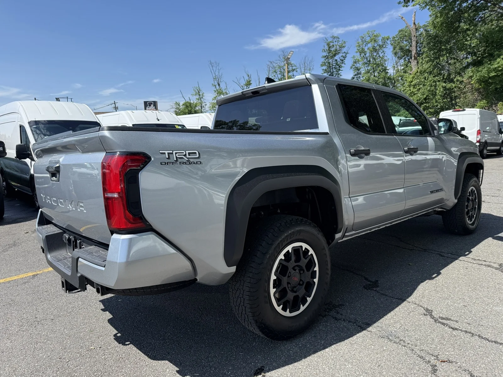 Used 2024 Celestial Silver Metallic Toyota TRD Off Road image 7