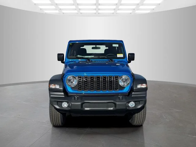 New 2026 Hydro Blue Pearl-Coat Exterior Paint Jeep Sport image 2