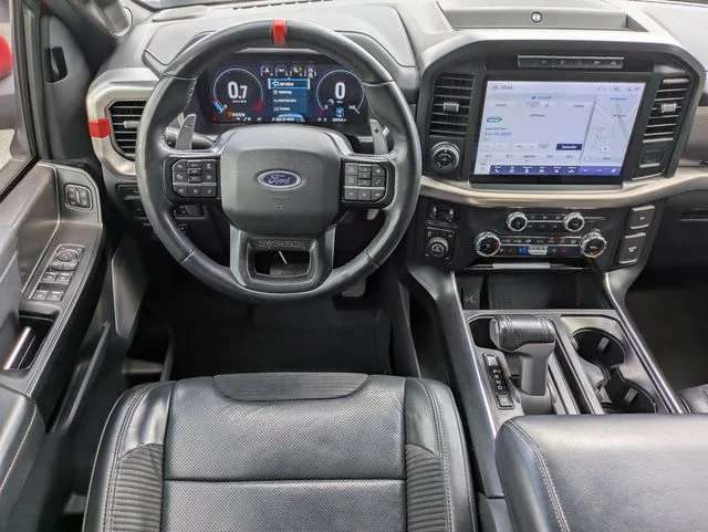 Certified Used 2022 Orange Metallic Ford Raptor image 16