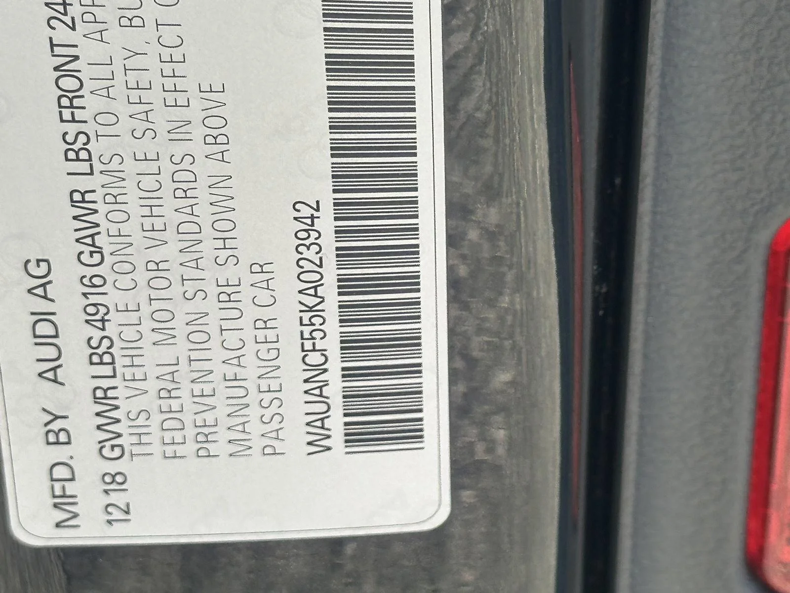 Used 2019 Mythos Black Metallic Audi Premium image 51