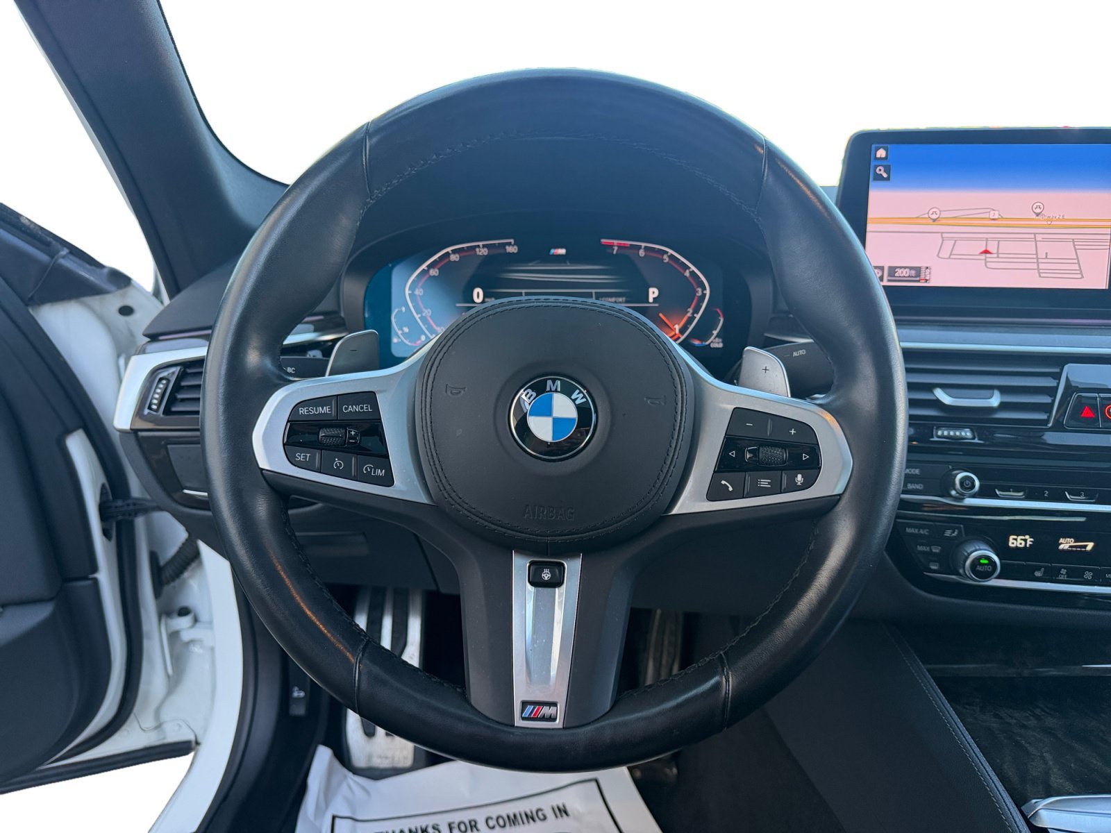 Used 2023 Alpine White BMW 540i xDrive image 10