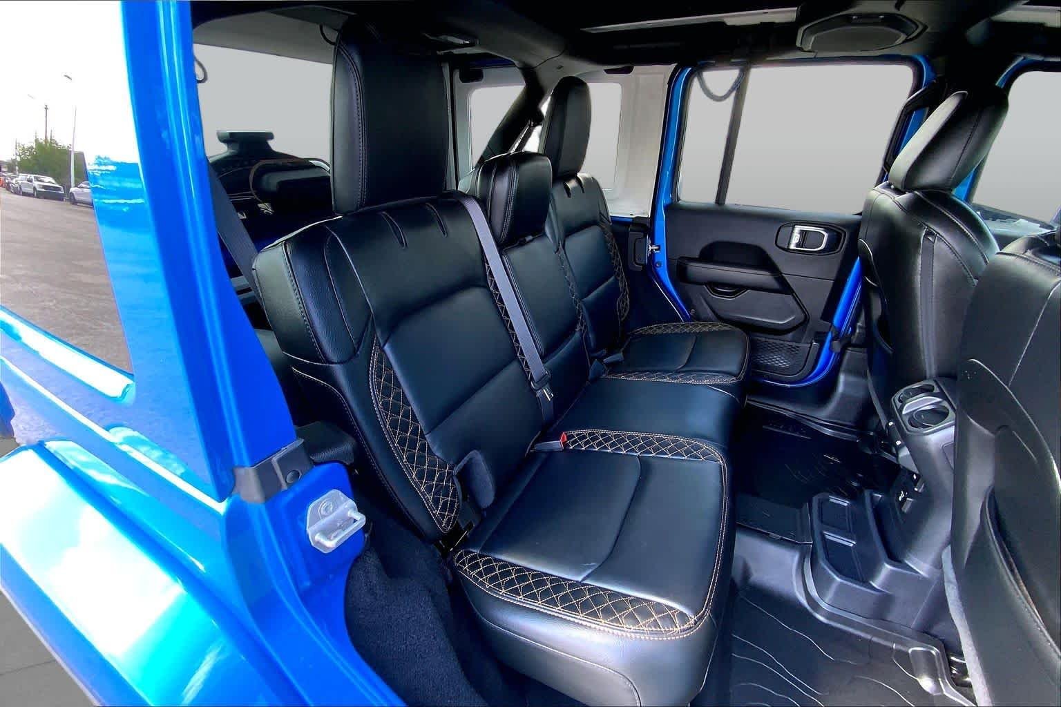 Used 2022 Hydro Blue Pearlcoat Jeep Unlimited High Altitude image 39