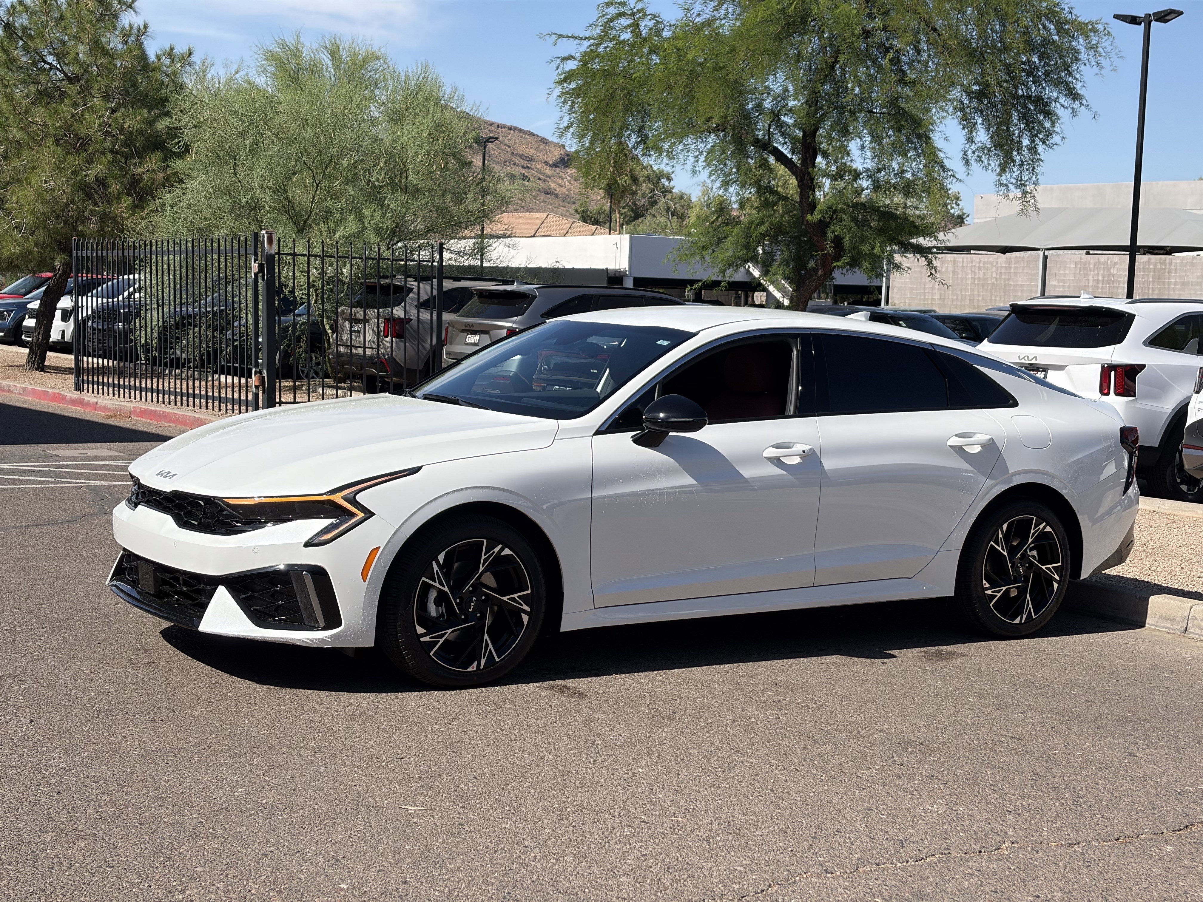 New 2026 Snow White Pearl Kia GT-Line FWD image 6