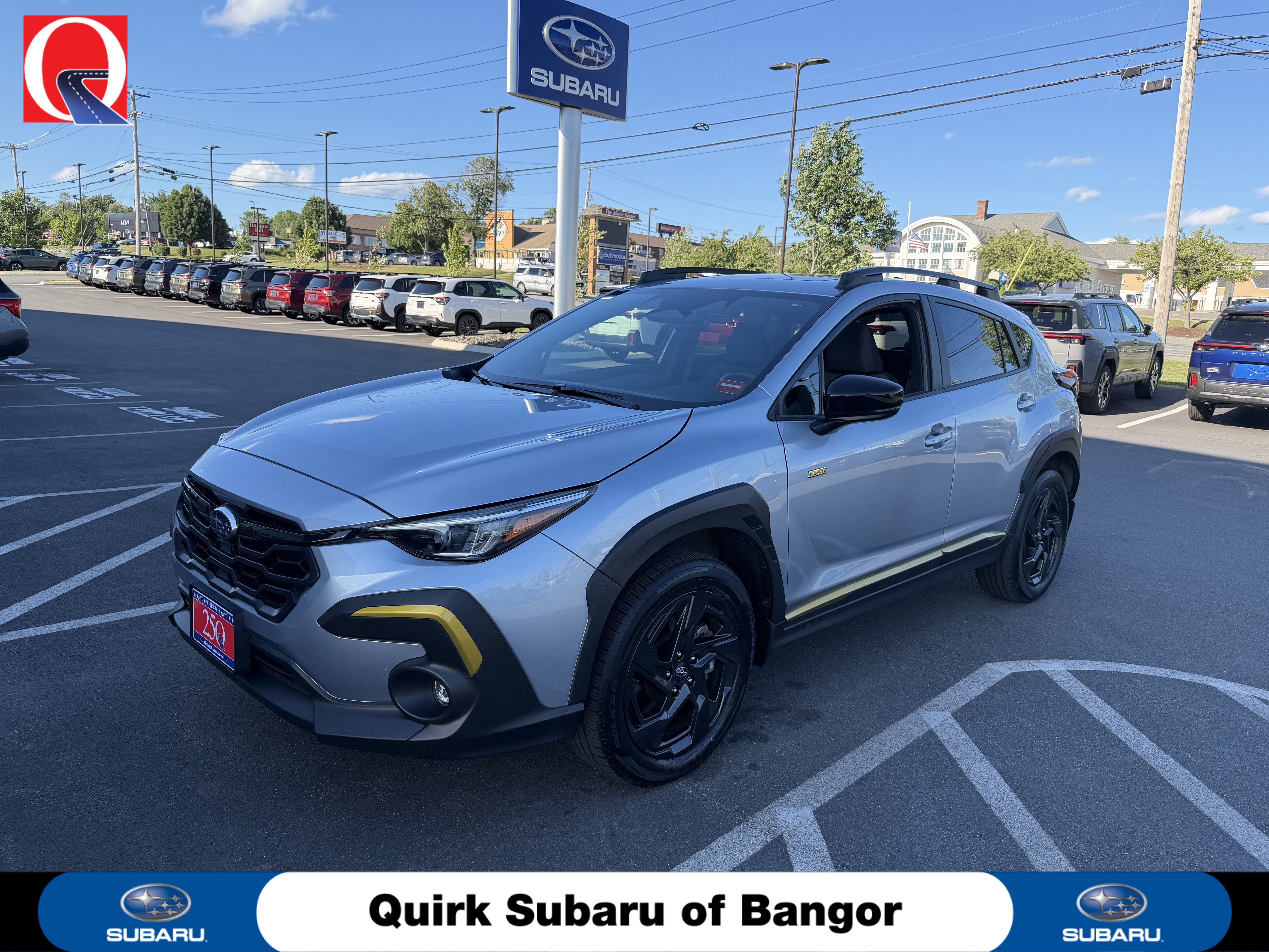 Used 2024 Ice Silver Metallic Subaru Sport image 1