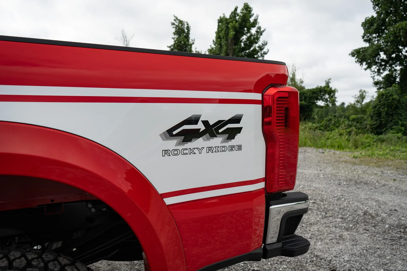 New 2026 Race Red Ford F-250® XLT with Rocky Ridge Retro Supercharged Package image 25