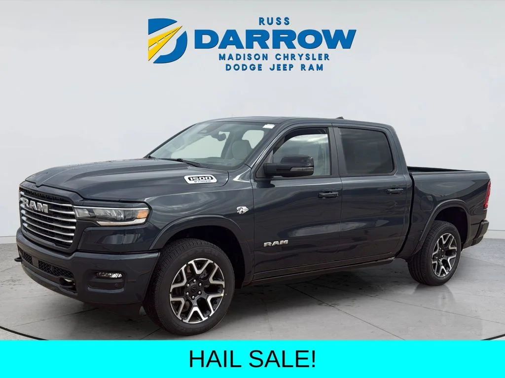 New 2026 Forged Blue Metallic Exterior Paint RAM Laramie image 1