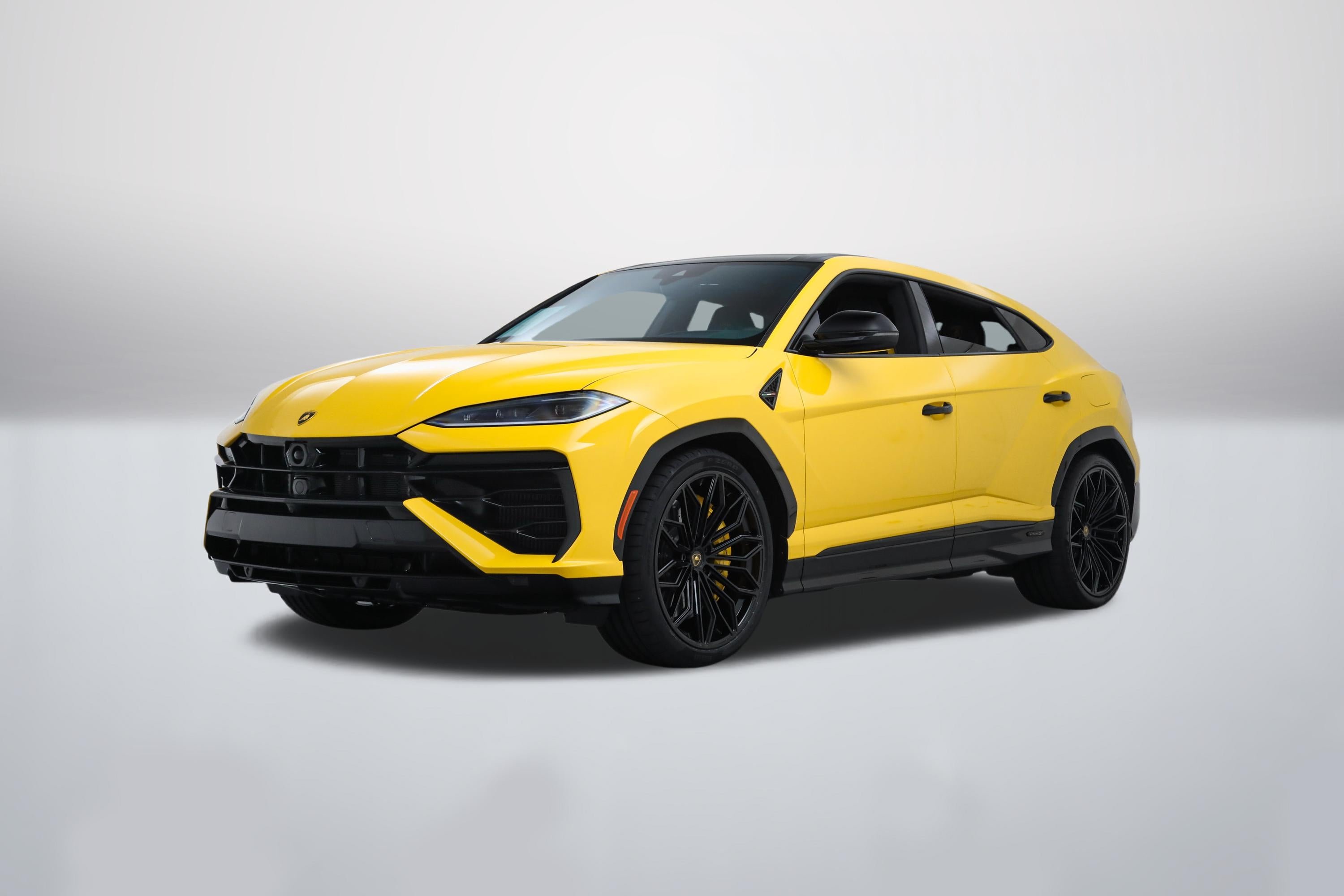 Used 2025 Yellow Lamborghini SE image 1