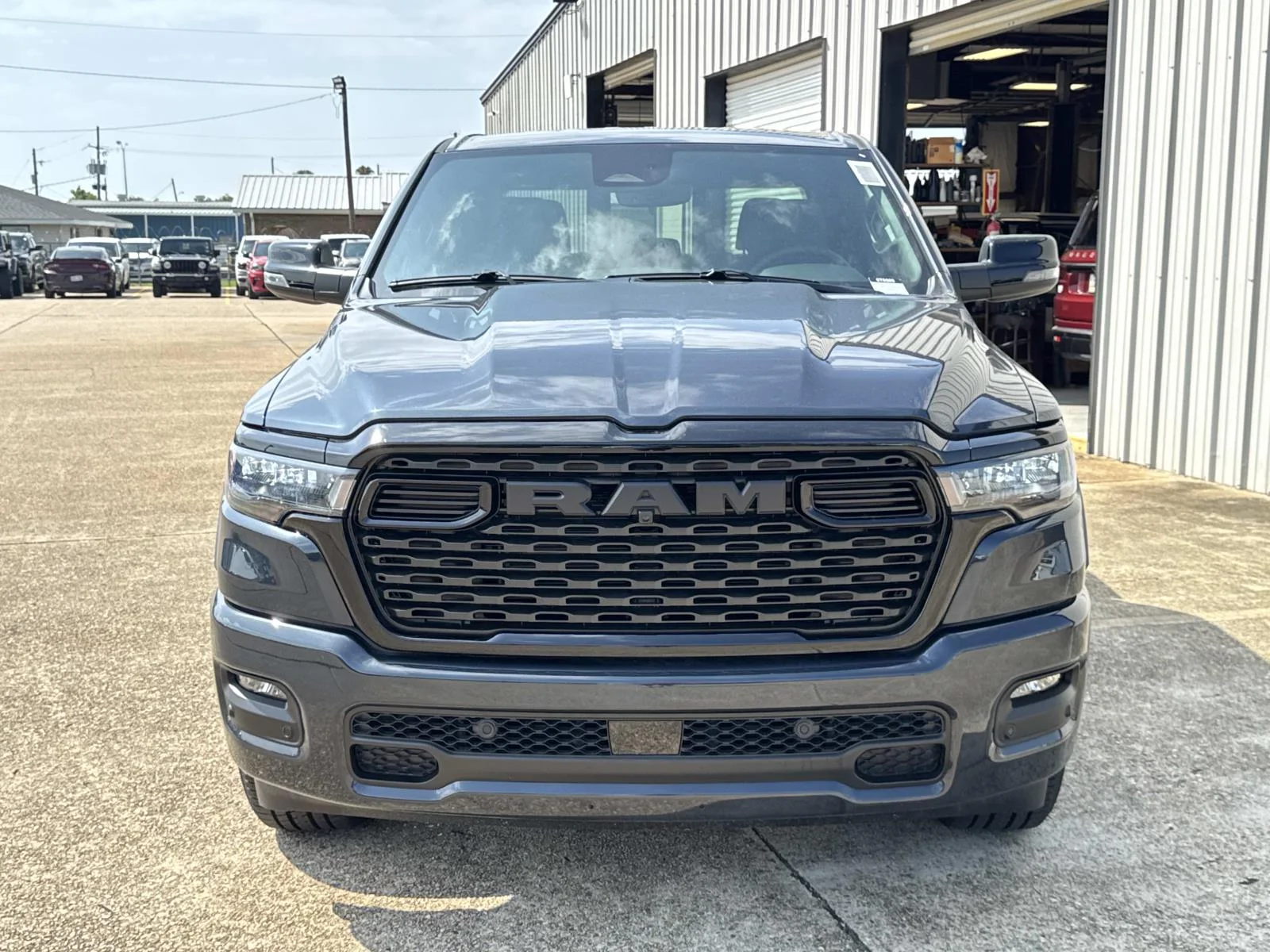 New 2026 Forged Blue Metallic Exterior Paint RAM Big Horn image 2