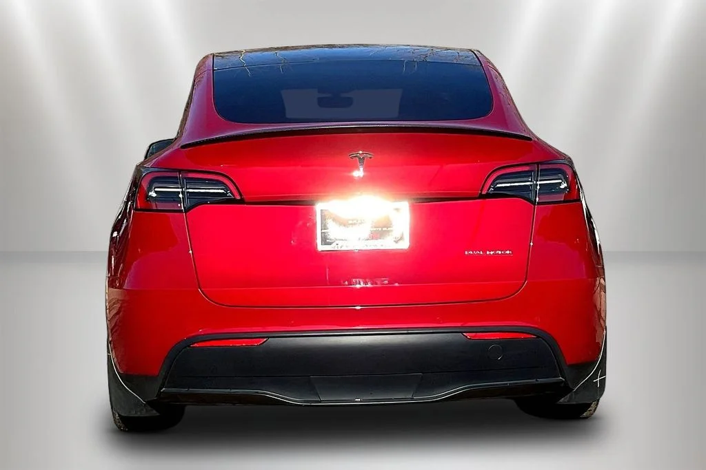 Used 2021 Red Multi-Coat Tesla Performance image 5